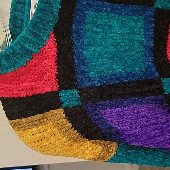 CHAUS VINTAGE PULLOVER OVERSIZED SWEATER...UNISEX - Picture 3 of 11